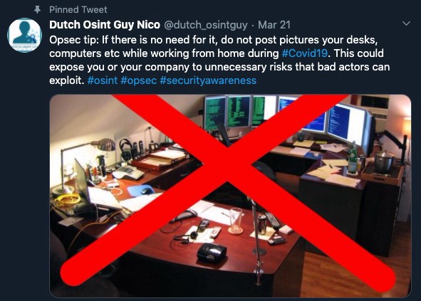 Be aware, also online!