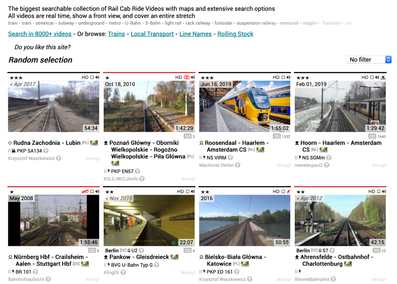 Rail cab rides — A new view on geolocation!