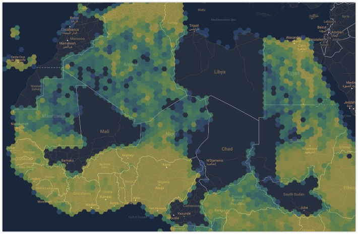The dataset is still missing some countries