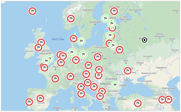 Mapping out OSINT links