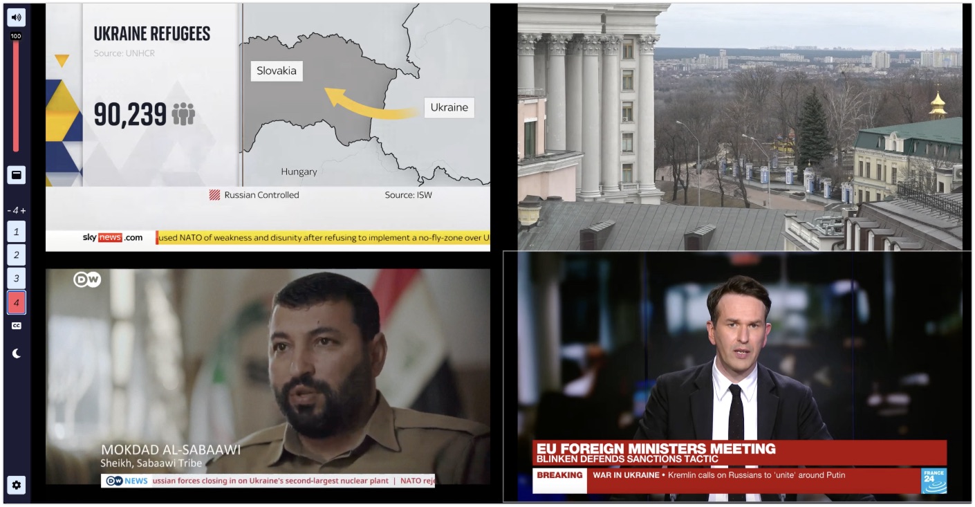 Keeping track of online news streams