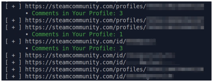 Listing of commenters Listing of commenters