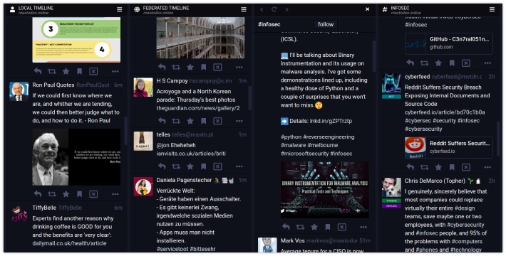 Mastodon Tweetdeck style!