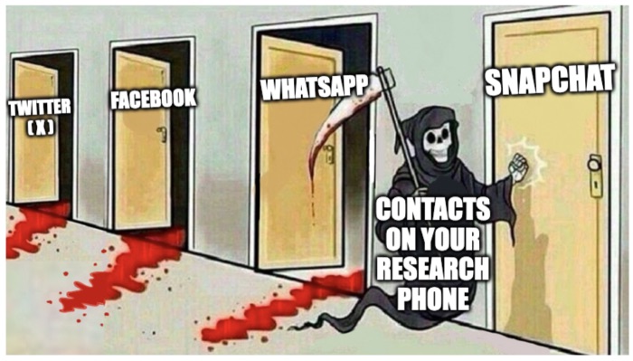 Every time you turn on your phone...