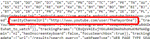 Finding the user account